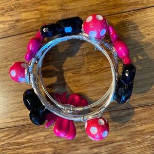 Minnie Custom Wire Stack Bracelets